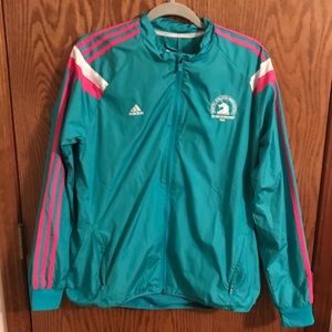 Adidas Boston Marathon celebration track jacket